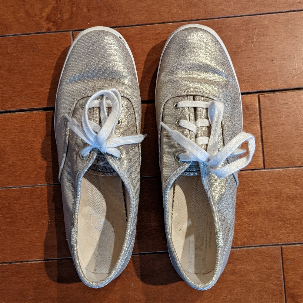 Keds Gold Sneakers Size 8